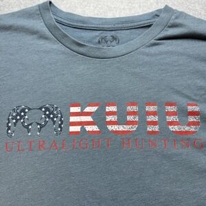 KUIU T Shirt Mens Size XL Teal Short Sleeve Ultralight Hunting Outdoors